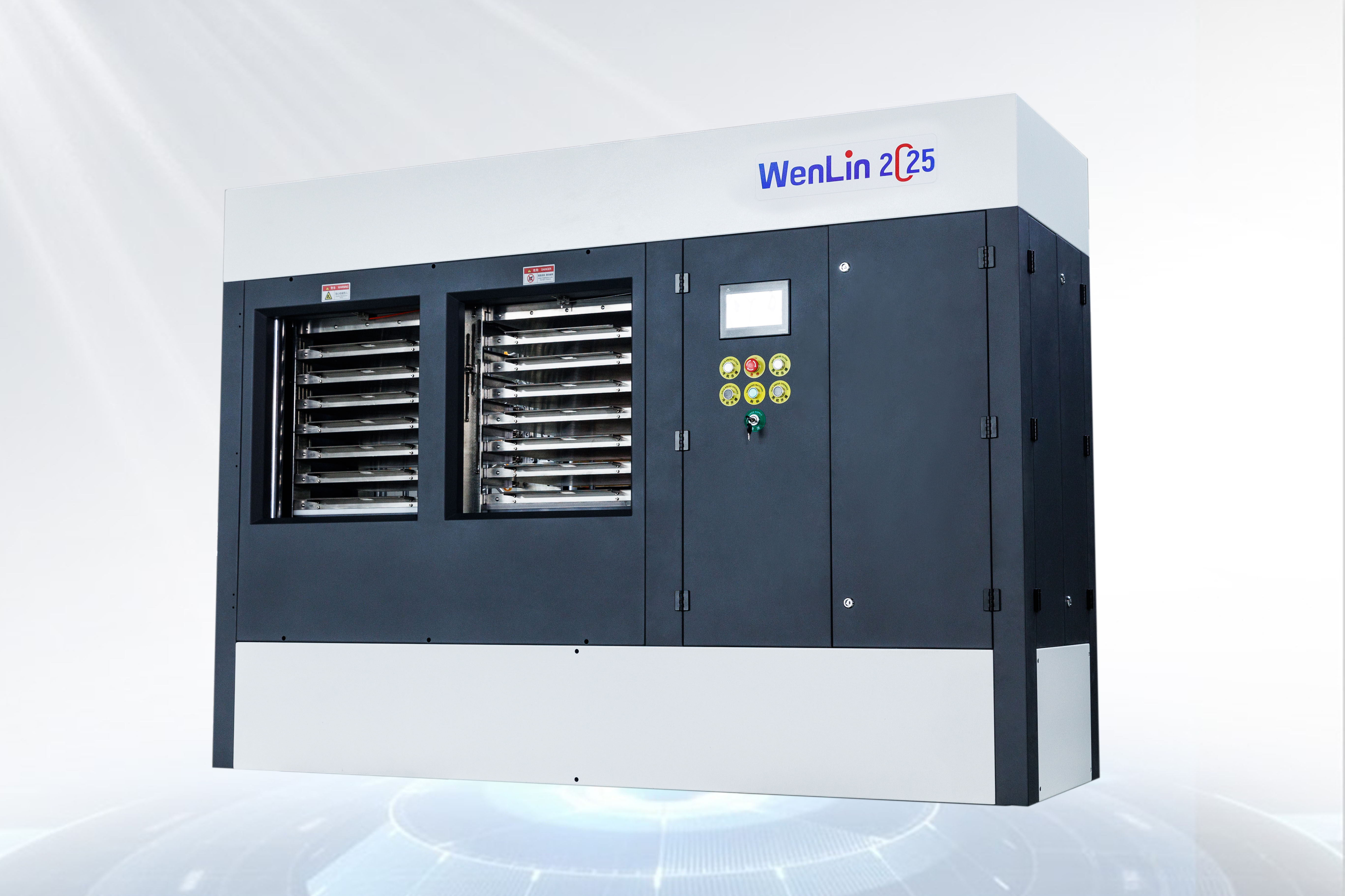 WL-FA5200AT-7 PLC High Speed PVC Card Laminator